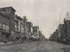 PHILADELPHIA. Market Street. Pennsylvania 1895 old antique print picture