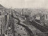 WASHINGTON. A fête day in the American capital. Washington DC 1895 old print