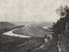 CHATTANOOGA. Lookout Mountain and battlefield. Tennessee 1895 old print