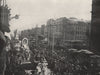 NEW ORLEANS. The Madri-Gras procession in Canal Street. Louisiana 1895 print
