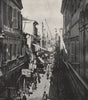 RIO DE JANEIRO. The Rua do Ouvidor. Brazil 1895 old antique print picture