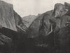 YOSEMITE VALLEY. View from Artist's Point. California 1895 old antique print