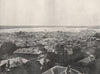 AUCKLAND. Panoramic view from the hills. New Zealand 1895 old antique print