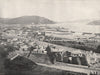 DUNEDIN. From Maitland Street. New Zealand 1895 old antique print picture