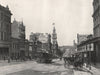 MELBOURNE. Bourke Street, looking east. Victoria Australia 1895 old print