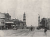 ADELAIDE. King William Street, looking south. South Australia 1895 old print