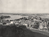 SYDNEY. View from the North Shore. New South Wales 1895 old antique print