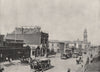 DURBAN. Looking up West Street. South Africa 1895 old antique print picture