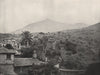 TENERIFE. General view, showing the peak. Spain 1895 old antique print picture