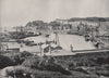 PORTMADOC (PORTHMADOG) . The harbour and the town. Wales 1895 old print