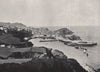 ILFRACOMBE. Typical view, showing rugged coast. Devon 1895 old antique print
