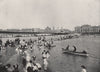 SOUTHPORT. the pier and the south lake. Lancashire 1895 old antique print