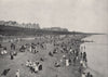 CLACTON-ON-SEA. On the beach. Essex 1895 old antique vintage print picture