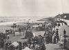 CLEETHORPES. A view on the sands. Lincolnshire 1895 old antique print picture