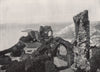 HASTINGS. The castle. Sussex 1895 old antique vintage print picture