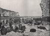 FLAMBOROUGH. The fishermen at work. Yorkshire 1895 old antique print picture