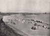 GORLESTON. A stretch of the sands. Norfolk 1895 old antique print picture