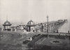 EASTBOURNE. The pier. Sussex 1895 old antique vintage print picture