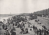 LOWESTOFT. On the sands. Suffolk 1895 old antique vintage print picture