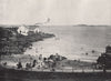 PORTRUSH. The bathing-place. Ulster 1895 old antique vintage print picture