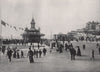 BOURNEMOUTH. The pier approach. Dorset 1895 old antique vintage print picture
