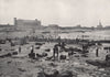 TYNEMOUTH. The aquarium and sands. Northumberland 1895 old antique print