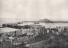 GUERNSEY. St. Peter-Port and Castle Cornet. Channel Islands 1895 old print