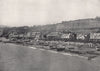 SHANKLIN. View of the beach and the heights. Isle of Wight 1895 old print