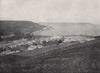 GLENARM. The town and the harbour. Ulster 1895 old antique print picture