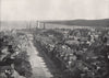 ST. ANDREWS. View of the town from College Church Tower. Scotland 1895 print