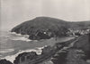 POLPERRO. The inlet and the village. Cornwall 1895 old antique print picture