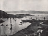 TARBERT. Fishing boats going out. Scotland 1895 old antique print picture