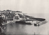 CRAIL. The village and the harbour. Scotland 1895 old antique print picture