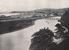 WICKLOW. General view of the town and the river. Ireland 1895 old print