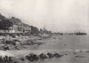 INNELLAN. Showing the rocky beach and the steamboat pier. Scotland 1895 print