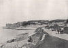 CLEVEDON. The Green Beach. Somerset 1895 old antique vintage print picture