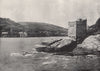 DARTMOUTH. Dartmouth and Kingswear Castles. Devon 1895 old antique print