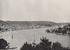 DARTMOUTH. View showing the Britannia Floating Naval College. Devon 1895 print