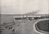FLEETWOOD. The Promenade. departure of the Isle of Man steamer. Lancashire 1895