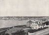 BANGOR. The town and the bay, from Mornington Park, Princeton. Wales 1895