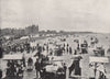 WESTON-SUPER-MARE. A summer scene on the sands. Somerset 1895 old print