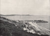 LYME REGIS. The harbour. Dorset 1895 old antique vintage print picture