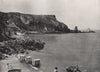 TORQUAY. Anstey's cove. Devon 1895 old antique vintage print picture