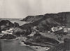 KYNANCE COVE. The cove and village. Cornwall 1895 old antique print picture