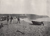 CHESIL BEACH. Portland. Dorset 1895 old antique vintage print picture