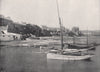 PORT ST. MARY. The town and harbour. Isle of Man 1895 old antique print