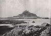 ST. MICHAEL'S MOUNT. From the rocks near Marazion. Cornwall 1895 old print