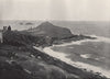 CAPE CORNWALL. A lonely spot. Cornwall 1895 old antique vintage print picture