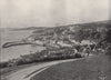 ST. MAWES. Showing the harbour and castle. Cornwall 1895 old antique print