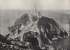 HOLYHEAD. The South Stack Lighthouse. Wales 1895 old antique print picture